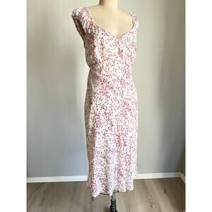 Vintage 90s Y2K‎ Jonathan Martin Floral Dress 9 Dainty Coquette Fairy Romantic